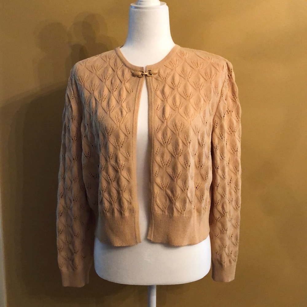 St. John Marie Gray Cardigan